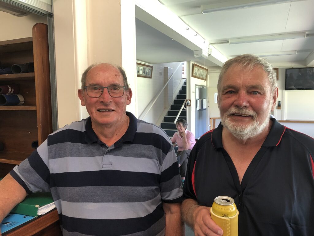 Bowlers At Social Bowls Hamilton Bowling Club